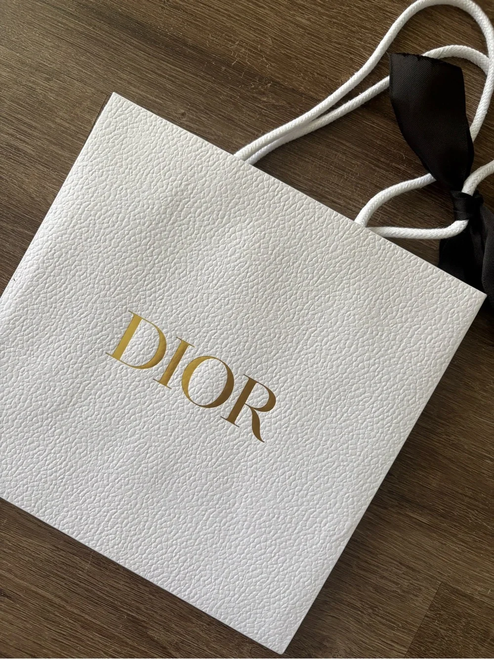 Dior White Gift Wrap Set